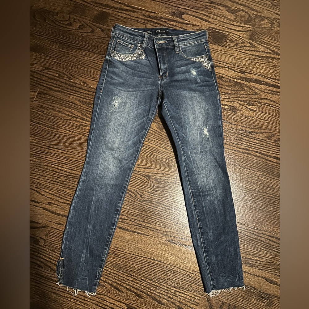 STS BLUE  EMMA ANKLE SKINNY JEANS/ SIZE  24
